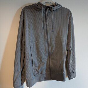 Puma Urban Mobility Textured Zip-up Gray Hoodie